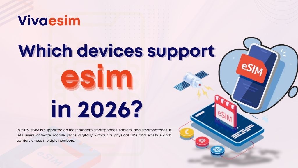 Which devices support eSIM in 2026