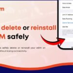 how to delete or reinstall an eSIM safely