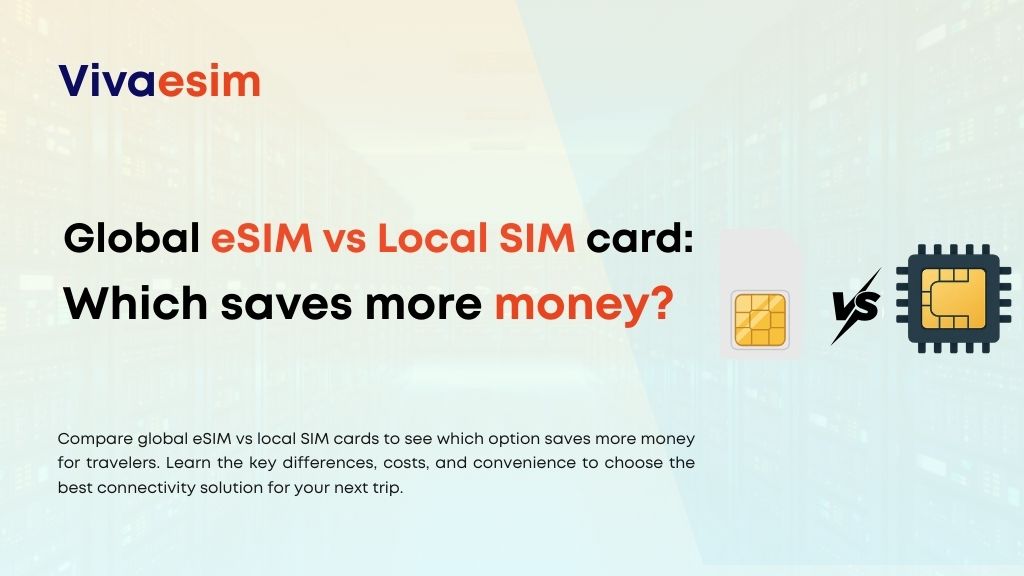 Global eSIM vs Local SIM Card