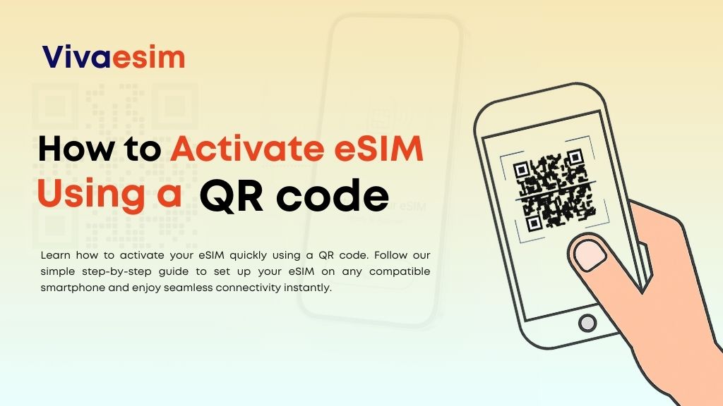 How to activate eSIM using QR code