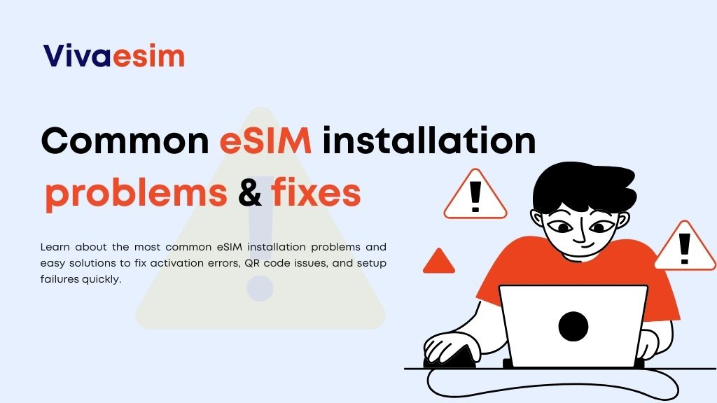 eSIM installation problems