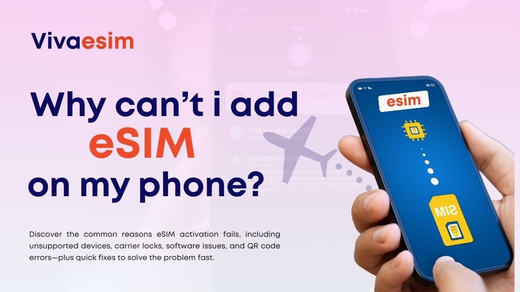eSIM activation problems